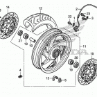 GL1800B Переднее колесо