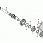CRF110F Кик стартер