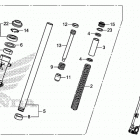 NC700JD Передняя вилка