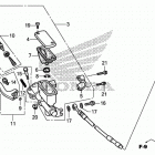 CRF250X Передний тормозной цилиндр
