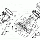 CRF450R Воздухозаборник