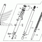 CB300F Передняя вилка