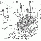 CRF250R Головка цилиндра