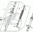 CRF50F Передние аммортизаторы