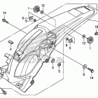 CRF250X Заднее крыло
