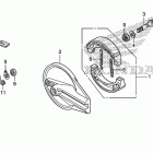 CRF150F Задний тормоз