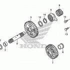 CRF450R Кик стартер