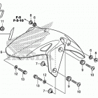 CB300F Переднее крыло