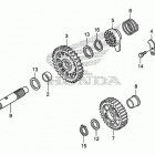 CRF450X Кик стартер