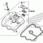 CBR300RA Крышка головки цилиндров
