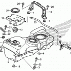 GL1800B Топливный бак