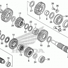 CRF250X Трансмиссия