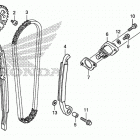 CRF150R Цепь ГРМ и натяжитель