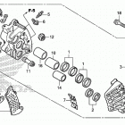 GL1800B Передний тормоз правый