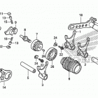 CRF450X Вилка переключения передач