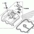 CB300F Крышка головки цилиндров