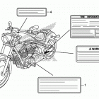 VT1300CXA Caution label (2)