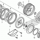CRF110F Сцепление