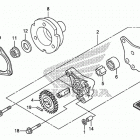 CRF125FB Масляный насос