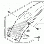 CRF150R Заднее крыло