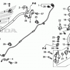 NC700JD Задний тормозной цилиндр