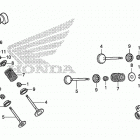 GL1800 Распределительный вал и клапана