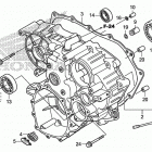 GL1800B Задний кожух картера