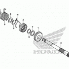 CRF50F Кик стартер