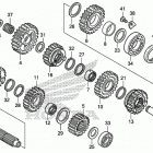 CRF450X Трансмиссия