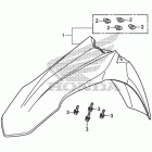 CRF250R Переднее крыло