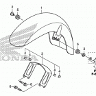 VT1300CR Front fender (1)