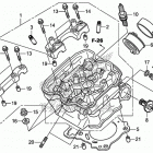 CBR300RA Головка цилиндра