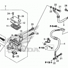 CBR300RA Передний тормозной цилиндр (ABS)