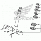 CBR300RA Траверса нижняя
