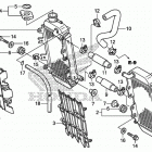 CRF150R Радиатор