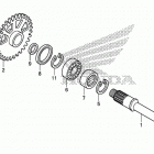 CRF250R Валансирный вал