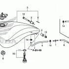VT1300CXA Топливный бак