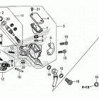 CRF450R Передний тормозной цилиндр