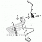 CB300F Подножка