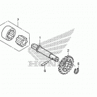 CRF450R Масляный насос