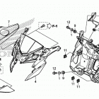 CB300F Передний обтекатель