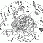 CB300F Головка цилиндра
