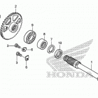 CRF450X Валансирный вал
