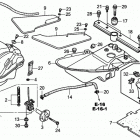 TRX250X Топливный бак