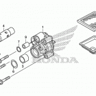 TRX500FM6 Масляный насос