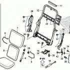 SXS1000M5D Rear seat