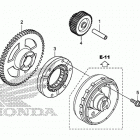 TRX500FE2 Пусковой механизм