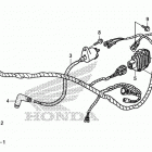 TRX250TM Проводка