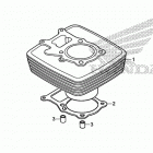 TRX250TM Цилиндры