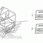 SXS700M2 Наклейки